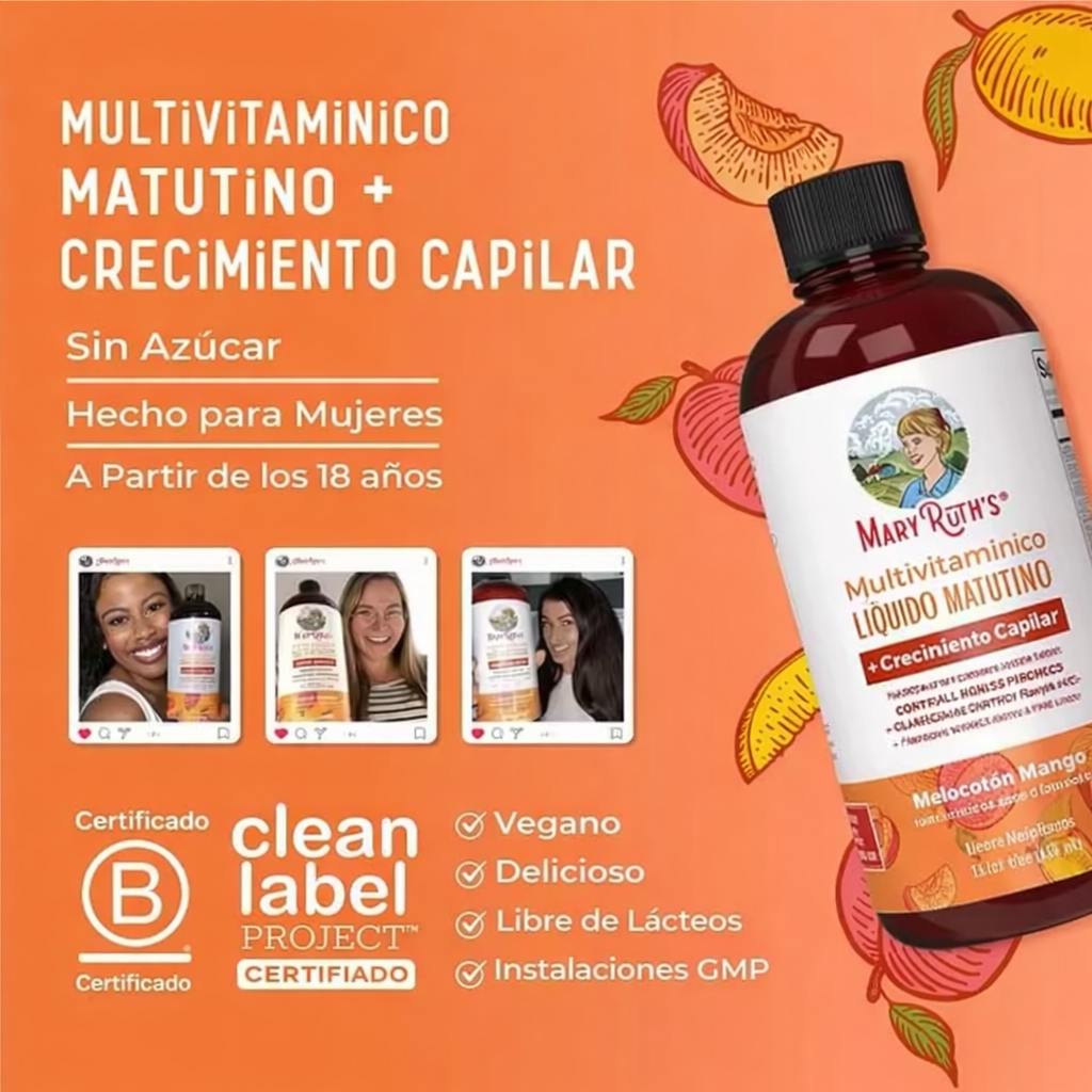COMBO MULTIVITAMINICO + HAIR GROWTH