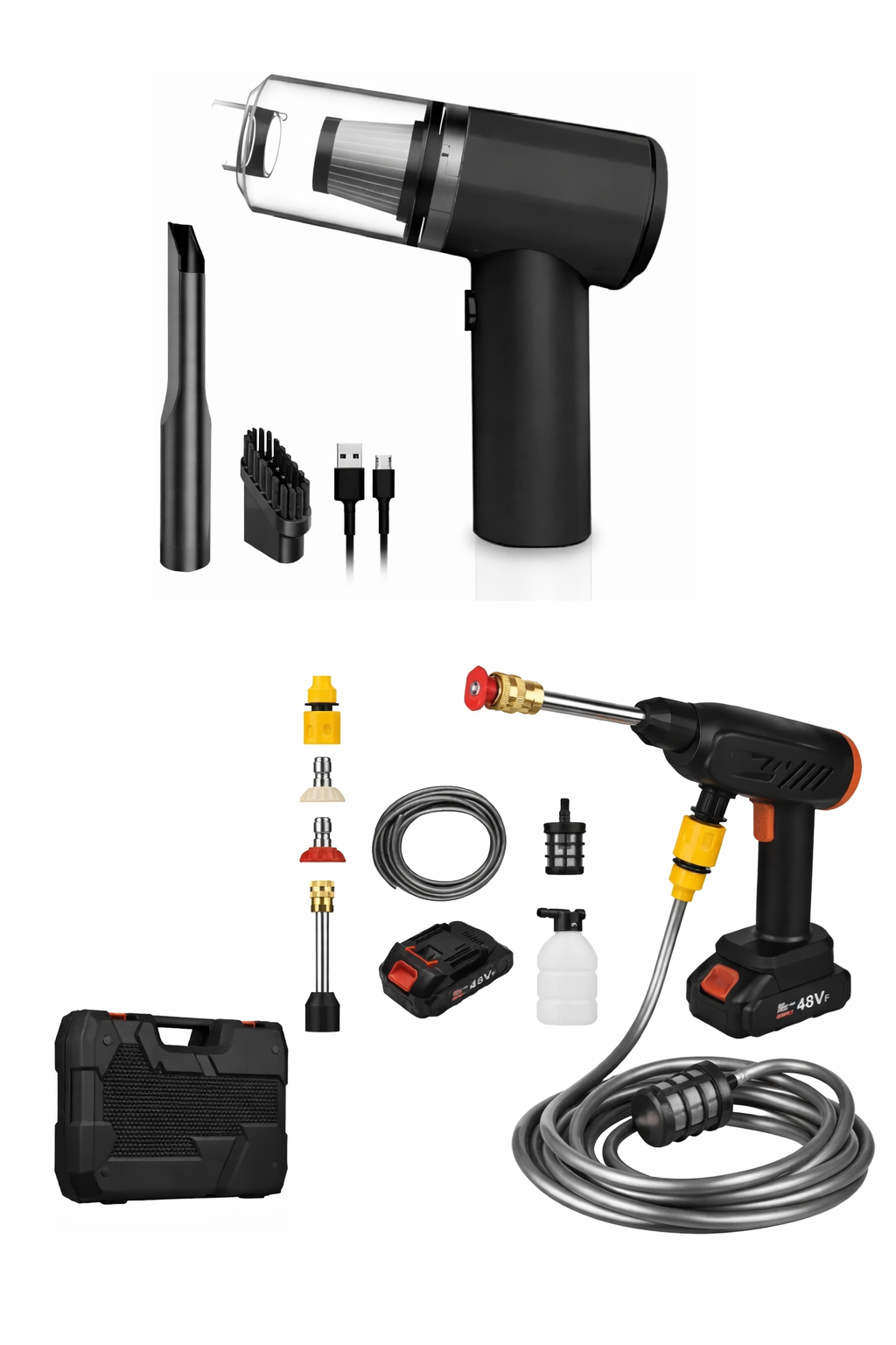 Combo Hidrolavadora+Aspiradora Portá 2BA